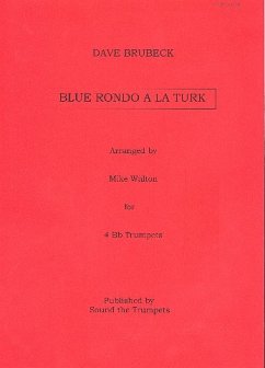 Blue rondo a la turk for 4 trumpets