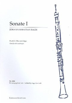 Cover Sonate Nr.1 nach der Orgeltriosonate Nr.1 BWV525 für Oboe und Orgel (Cembalo)