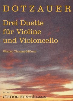 Cover 3 Duette für Violine und Violoncello Stimmen