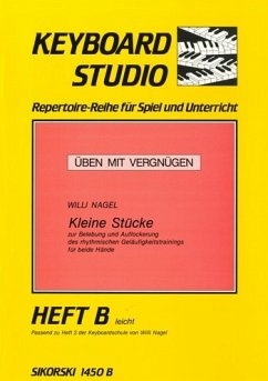 Cover Üben mit Vergnügen Band B Kleine Stücke für Keyboard