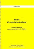 Musik für feierliche Anlässe für Blasorchester Direktion
