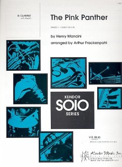 The Pink Panther for clarinet in b and piano Frackenpohl, Arthur, arr.