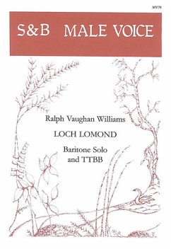 Cover Loch Lomond for baritone and men's chorus a cappella score
