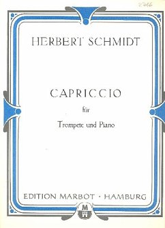 Cover Capriccio for trumpet and piano