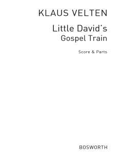 Cover Little David's Gospel Train Gospel-Suite für 4 Blockflöten (SATB) und Gitarre Partitur und Stimmen
