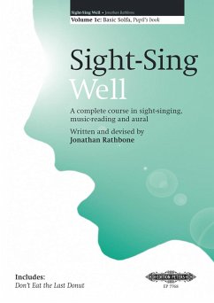 Cover Rathbone, J. Sight-Sing Well: Bd. 1 c - Basic Sol..., Buch, GH. B... (BU)