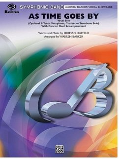 Cover Barker, Warren (arranger)As Time Goes By (concert band) Symphonic wind band