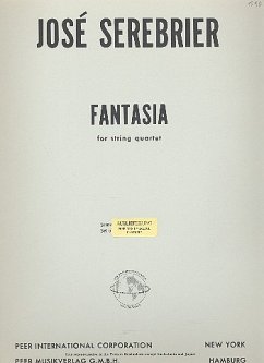 Fantasia for string quartet score