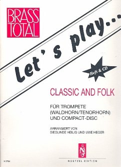 Cover Let's play Classic and Folk (+CD) für Trompete