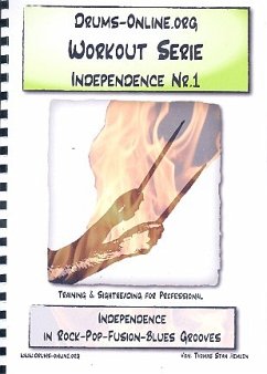 Cover Workout-Serie - Independence Trainer Band 1 für Schlagzeug
