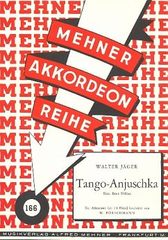 Cover Tango Anjuschka Gesang/Akkordeon Mehner Akkordeon Reihe 166