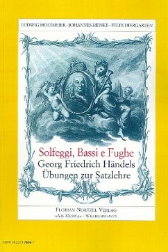 Cover Solfeggi Bassi e Fughe Georg Friedrich Händels Übungen zur Satzlehre broschiert