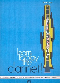 Cover Learn to play the Clarinet vol.2 A carefully graded method