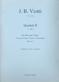 Quartett c-Moll op.22,2 für Flöte (Vl) und Streichtrio Partitur+Stimmen