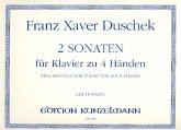 2 Sonaten für Klavier zu 4 Händen 2 Sonaten für Klavier zu 4 Händen