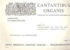 Cover Cantantibus organis Orgelmusik im baierischen Raum