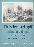 Triosonate d-Moll für 2 Flöten (Blockflöten/Violinen) und Bc Triosonate d-Moll für 2 Flöten (Blockflöten/Violinen) und Bc