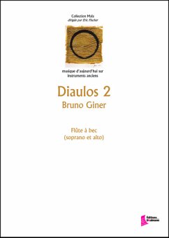 Diaulos 2 pour flűte ŕ bec (soprano et alto) partition