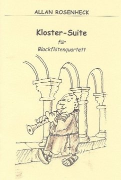 Cover Kloster-Suite für 4 Blockflöten (SATB) Partitur