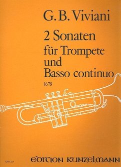 2 Sonaten für Trompete und Bc
