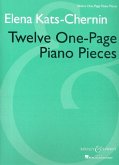 12 One-Page Piano Pieces für klavier 12 One-Page Piano Pieces für klavier