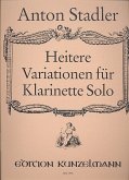 Heitere Variationen für Klarinette