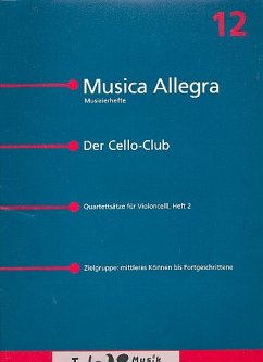 Cover Quartettsätze für 4 Violoncelli Band 2 Partitur und Stimmen