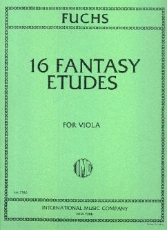 Cover 16 fantasy etudes for viola