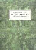 6 solo a violino senza basso accompagnato Faksimile 1720 6 solo a violino senza basso accompagnato Faksimile 1720