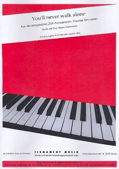 Cover You'll never walk alone für Gesang und Klavier
