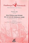 Jesus Christus unser Heiland für 2 Soprane, Violine, Viola da gamba, Laute und Bc Partitur und Stimmen (Bc nicht ausgesetzt) Jesus Christus unser Heiland für 2 Soprane, Violine, Viola da gamba, Laute und Bc Partitur und Stimmen (Bc nicht ausgesetzt)