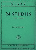 24 Studies in all Tonalities for clarinet 24 Studies in all Tonalities for clarinet