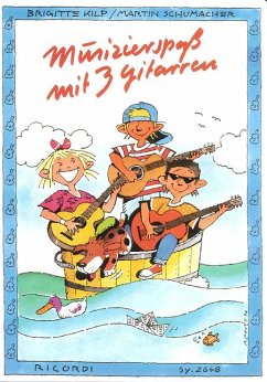 Cover Musizierspaß mit 3 Gitarren Spielpartitur