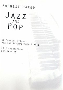 Cover Sophisticated Jazz and Pop vol.1: 40 Konzertstücke für Klavier