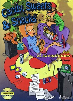 Cover Candy Sweets and Snacks (+CD) für 2 Saxophone