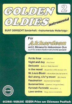 Cover Golden Oldies Band 2 für Akkordeon solo, duo oder andere Tasteninstrumente Bunt Gemischt Sonderheft