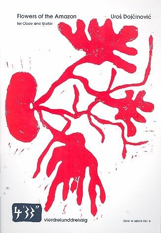 Flowers of the Amazon für Oboe und Gitarre Partitur und Stimme