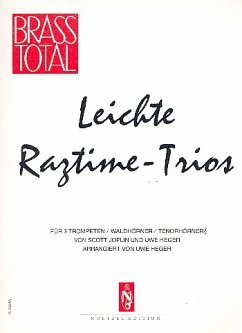 Cover Leichte Ragtime-Trios für 3 Trompeten