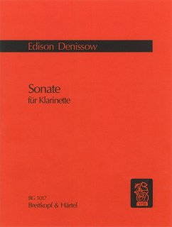 Cover Sonate 1972 für Klarinette solo