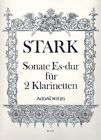 Sonate Es-Dur für 2 Klarinetten 2 Spielpartituren