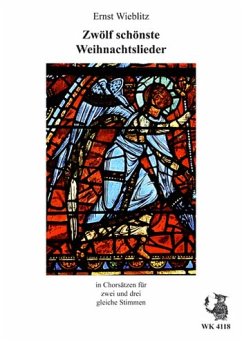 Cover 12 schönste Weihnachtslieder für 2 und 3 gleiche Stimmen (Chor) a cappella Partitur