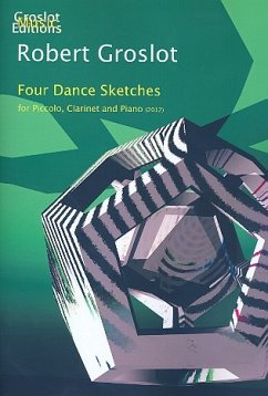 Cover 4 Dance Sketches for piccolo, clarinet and piano parts