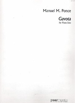 Cover Gavota for piano