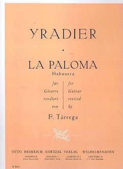 Cover La Paloma Habanera für Gitarre