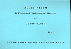 Cover Duett-Album Band 2 für 2 Trompeten (Flügelhörner, Klarinetten) Spielpartitur
