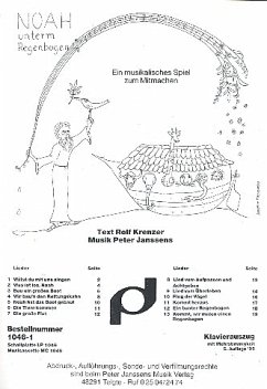 Noah unterm Regenbogen Klavierauszug (Partitur)