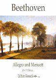 Allegro und Menuett für 2 Flöten Spielpartitur