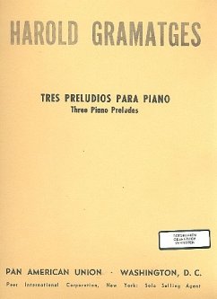 Cover 3 preludios para piano