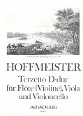 Terzetto D-Dur für Flöte (Violine), Viola und Violoncello Stimmen