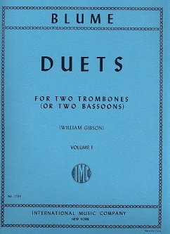 Duets vol.1 for 2 trombones (bssoons)